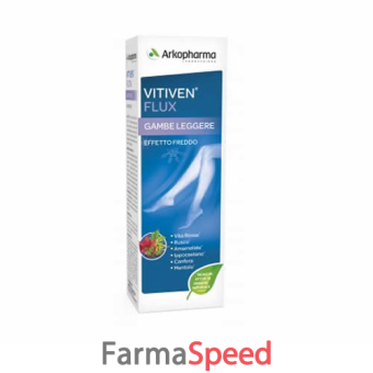 vitiven flux gel gambe leggere effetto freddo 150 ml