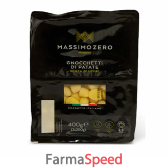 massimo zero gnocchetti di patate senza glutine 400 g