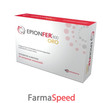 epionfer oro 20 compresse orosolubili