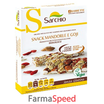 snack mandorle e goji 80 g