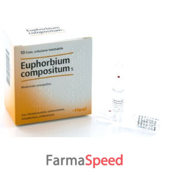 heel euphorbium compositum 10 fiale da 2,2 ml l'una