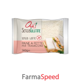 orva pane a fette per tramezzini orva senza glutine 140 g