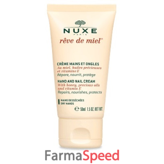 nuxe reve de miel crema mani e unghie 50 ml