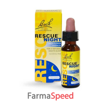 rescue night senza alcool 10 ml 1 pezzo