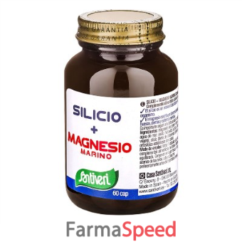 silicio + magnesio marino 60 capsule 28 g