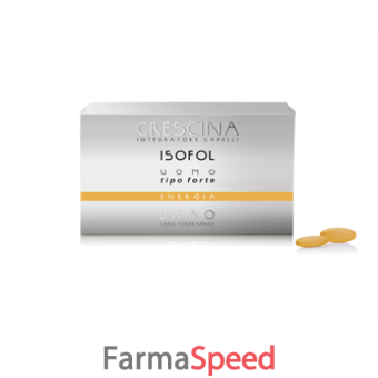 crescina integratore energia capelli isofol uomo 60 compresse