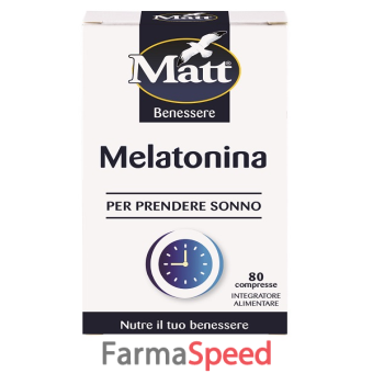 melatonina 80 compresse