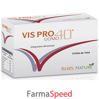 vis pro 40 uomo 10 fiale da 10 ml