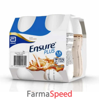 ensure plus cioccolato 4 x 200 ml