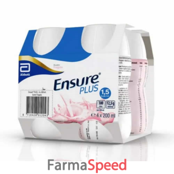 ensure plus fragola 4 x 200 ml