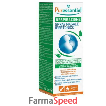 puressentiel respirazione spray nasale ipertonico 15 ml