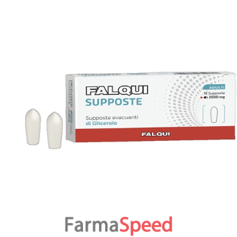 supposte falqui 18 supposte con glicerina 2500mg adulti