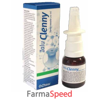 ialu clenny spray nasale soluzione salina isotonica con acido ialuronico e sale sodico 20 ml