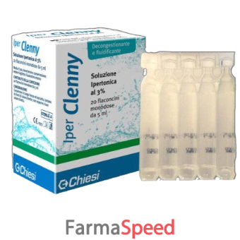 iper clenny soluzione ipertonica monodose 20 flaconi 2 ml