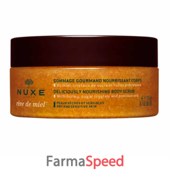 nuxe reve de miel esfoliante corpo 175 ml