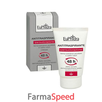 euphidra deo crema antitraspirante 40 ml