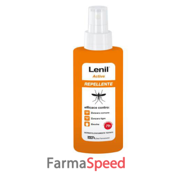 lenil active spray soluzione antizanzara in flacone + pompa spray 100 ml