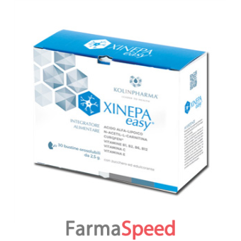 xinepa easy 30 bustine orosolubili 75 g