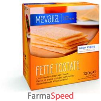 mevalia fette tostate aproteiche e senza glutine 120 g