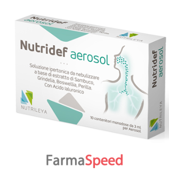 nutridef aerosol 10 fiale 3 ml