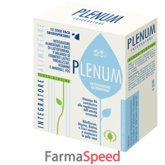 plenum integratore orodispersibile 12 stick pack 2 g