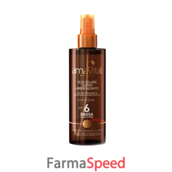 amavital olio superabbronzante spf6 200 ml
