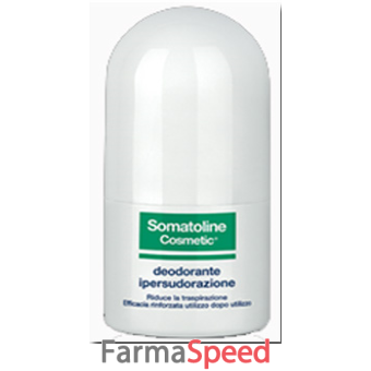 somatoline cosmetic deodorante ipersudorazione duetto roll-on 40 ml + 40 ml