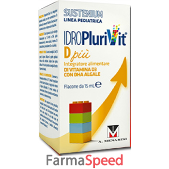 sustenium idroplurivit d + gocce bambini 0-3 anni 15 ml