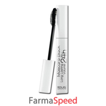 rougj mascara black 24h long lasting 10 ml