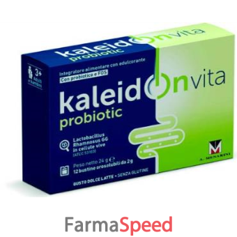 kaleidon probiotic vita 12 bustine orosolubili 24 g
