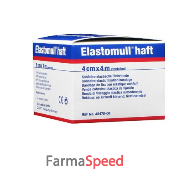 benda elastica autoadesiva elastomull haft compressione forte 4x400 cm