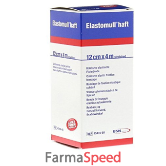 benda elastica autoadesiva elastomull haft compressione forte 12x400 cm