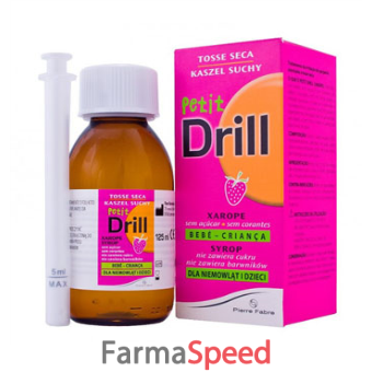 petit drill sciroppo per la tosse 125 ml