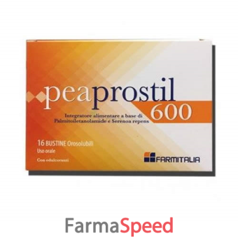 peaprostil 600 16 bustine orosolubili