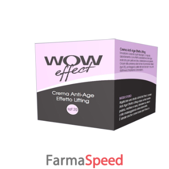 wow effect crema antiage effetto lifting spf 20 50 ml
