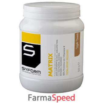 matrix integratore in polvere al gusto di wafer alla nocciola 500 g