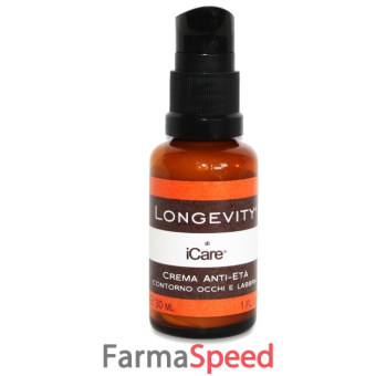 icare longevity crema anti eta' contorno occhi e labbra