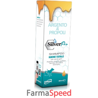 silverpro argento e propoli shampoo igiene totale 200 ml