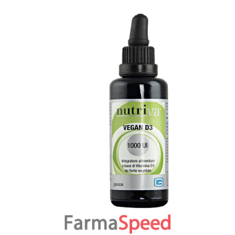 nutriva vegan d3 1000 ui gocce 50 ml