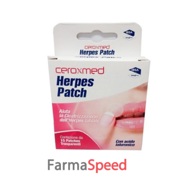 ceroxmed herpes patch 15 cerottini