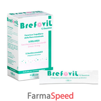 brefovil 12 stick pack orosolubile