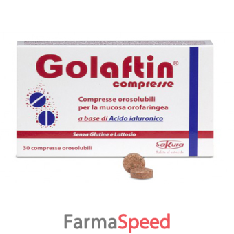 golaftin blister 30 compresse orosolubili