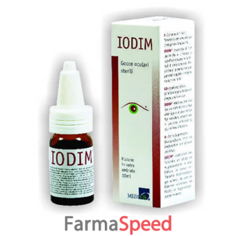 iodim gocce oculari 10 ml sterili