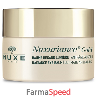 nuxe nuxuriance gold baume regard lumiere 15 ml