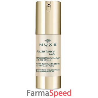 nuxe nuxuriance gold serum nutri revitalisant 30 ml