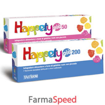 happety piu 50 7 flaconcini 50 mg