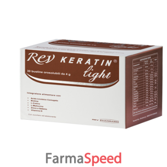 rev keratin light 30 buste 120 g