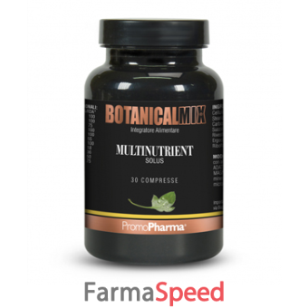 multinutrient solus botanical mix 30 compresse