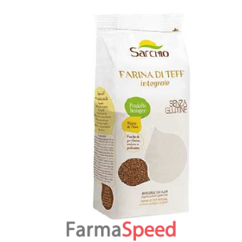 sarchio farina di teff integrale 350 g