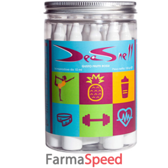 deasnell gusto frutti rossi 14 flaconcini monodose 10 ml